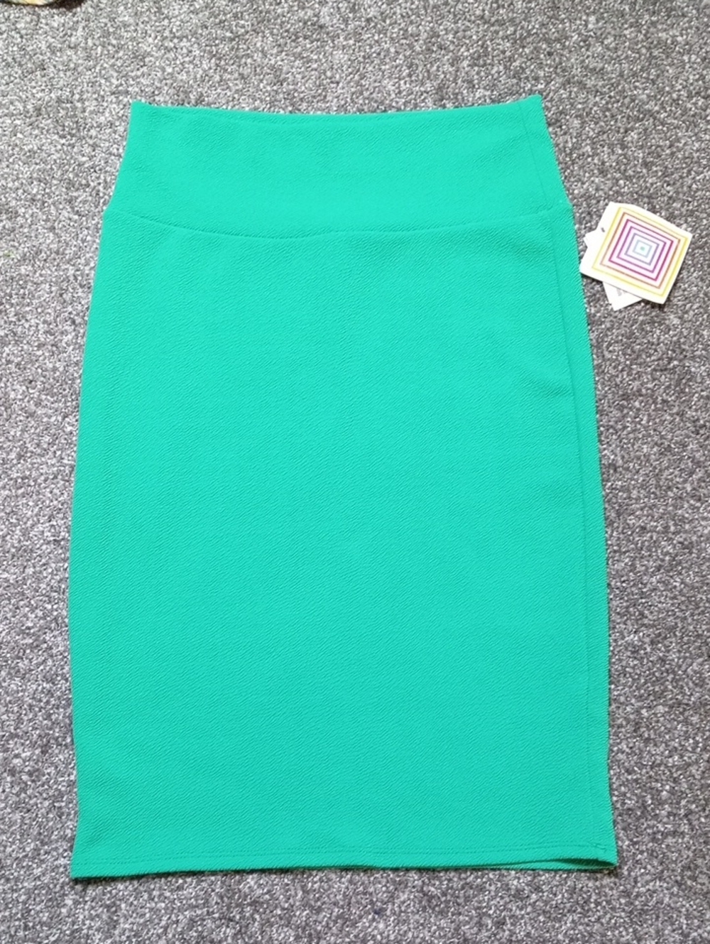LuLaRoe Teal Green Pencil Skirt